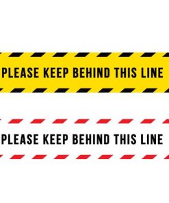 Keep Behind Line Strip